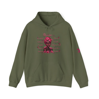 Breast Cancer Awareness Hoodie, In October We Wear Pink Hoodie, You Are Affirmations  Hoodie