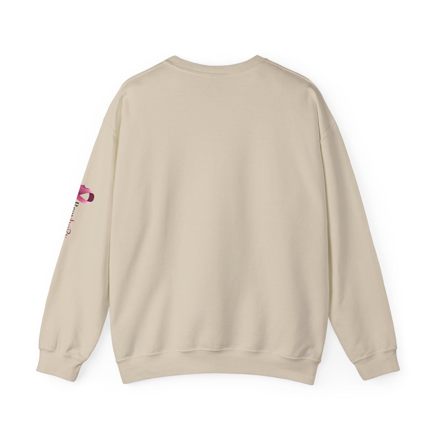 Breast Cancer Awareness Sweatshirt, In October We Wear Pink Crewneck, Stronger Than The Storm Sweater